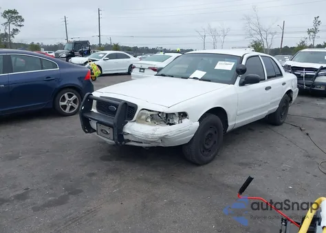 2003 Ford Crown Victoria Police Interceptor из США, поврежденный, VIN 2FAFP71W43X102639